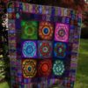 Crown Chakra P120403 Quilt Blanket  Quilt